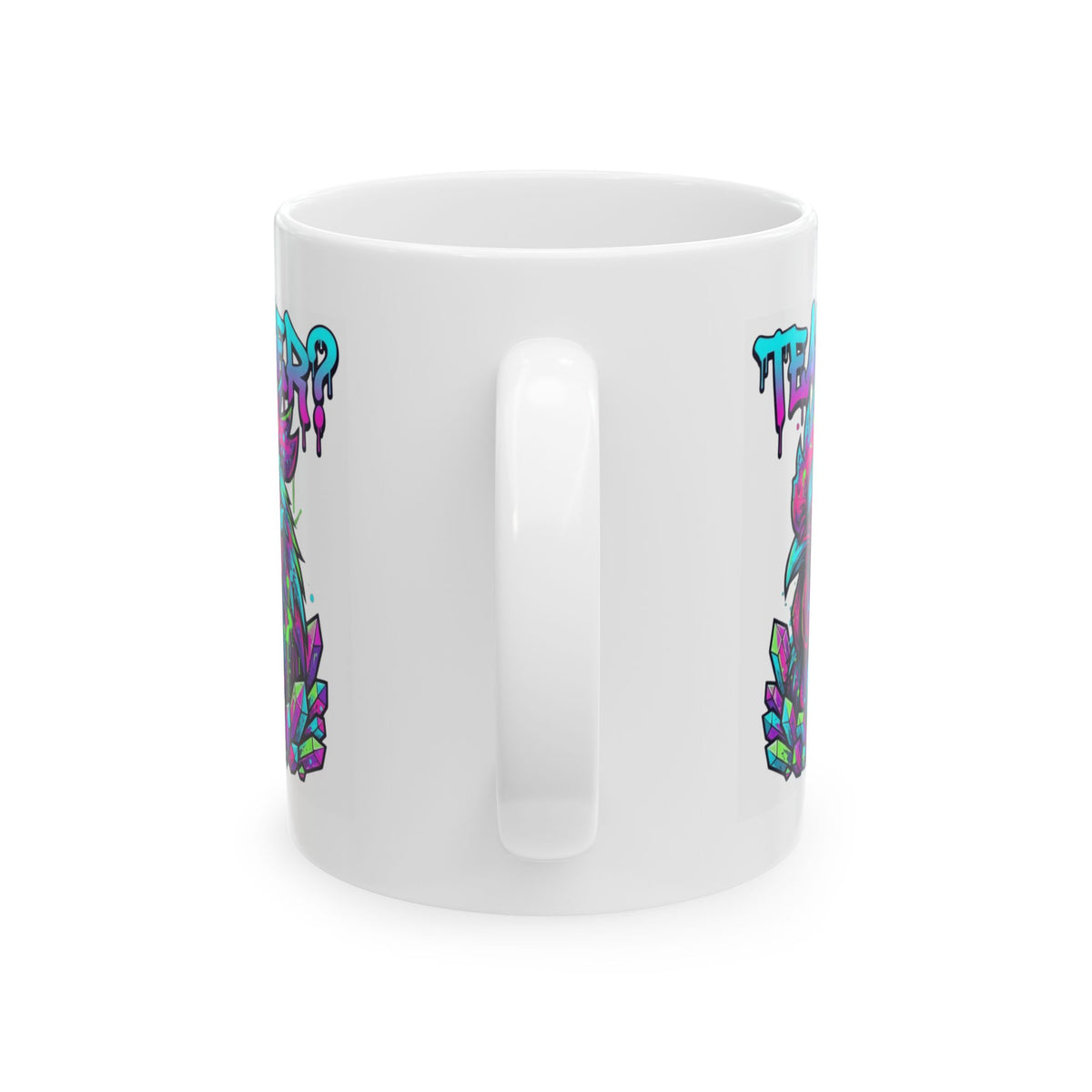 "Cock Teaser" White Ceramic Mug