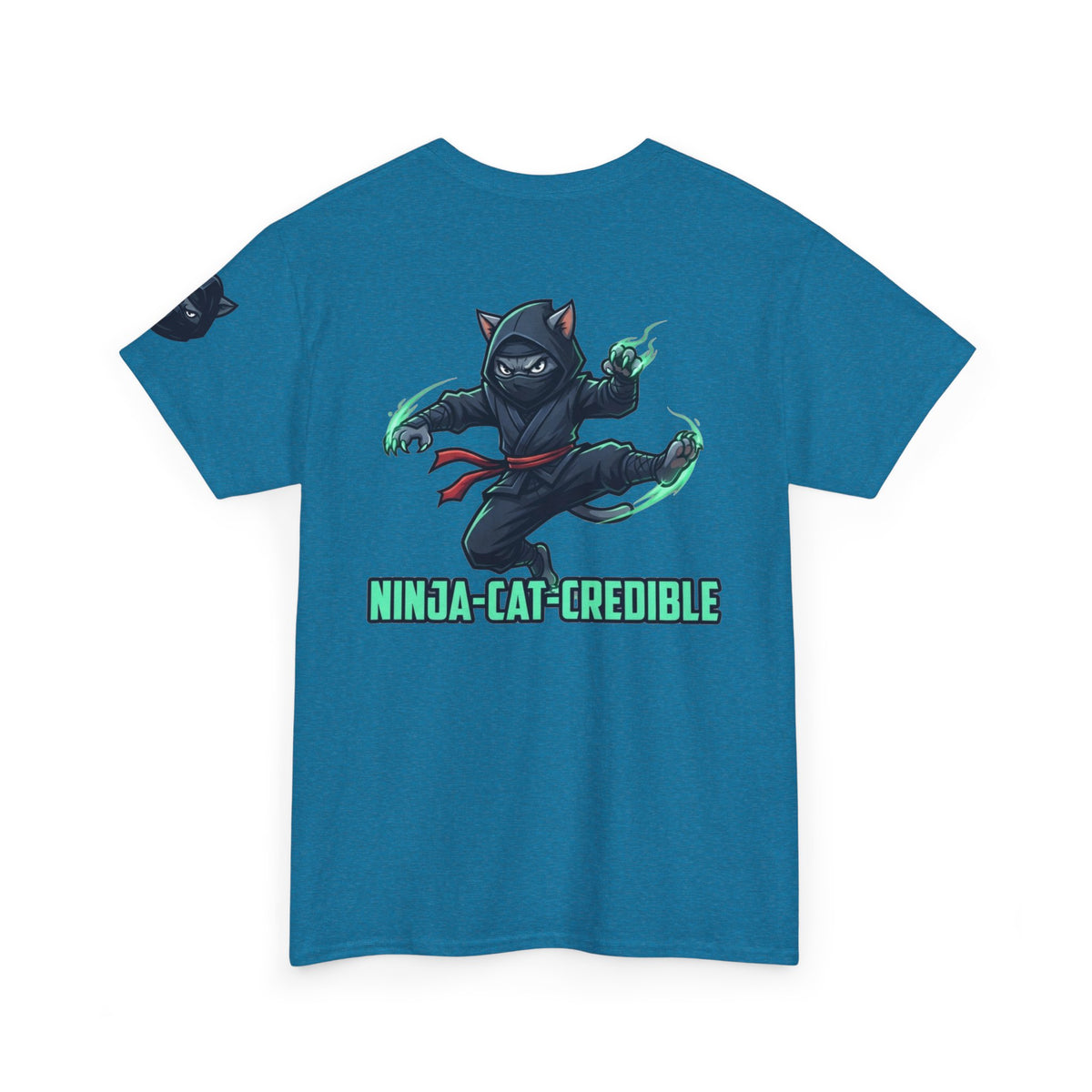 "Ninja Cat Credible" Premium Graphic Tee