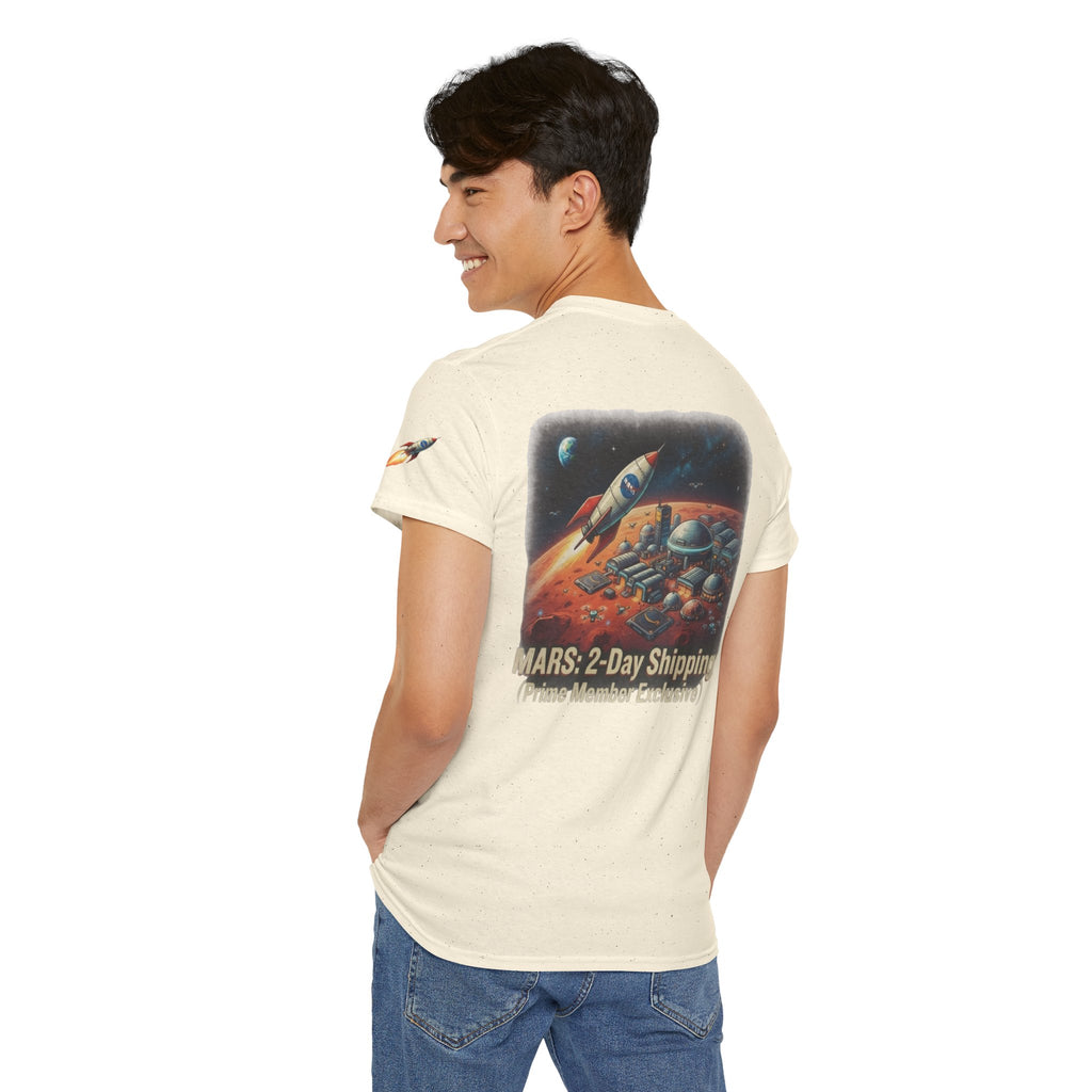"Mars 2 Day Shipping" Premium Graphic Tee