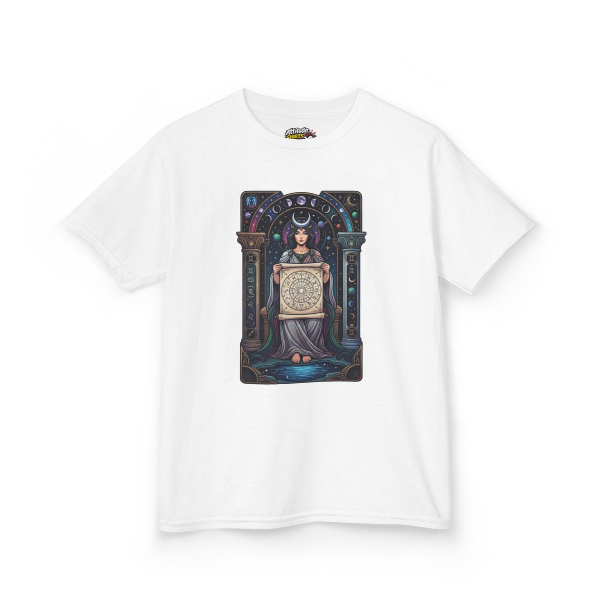 "The Cosmic Tarot (High Priestess)" Kids Tee