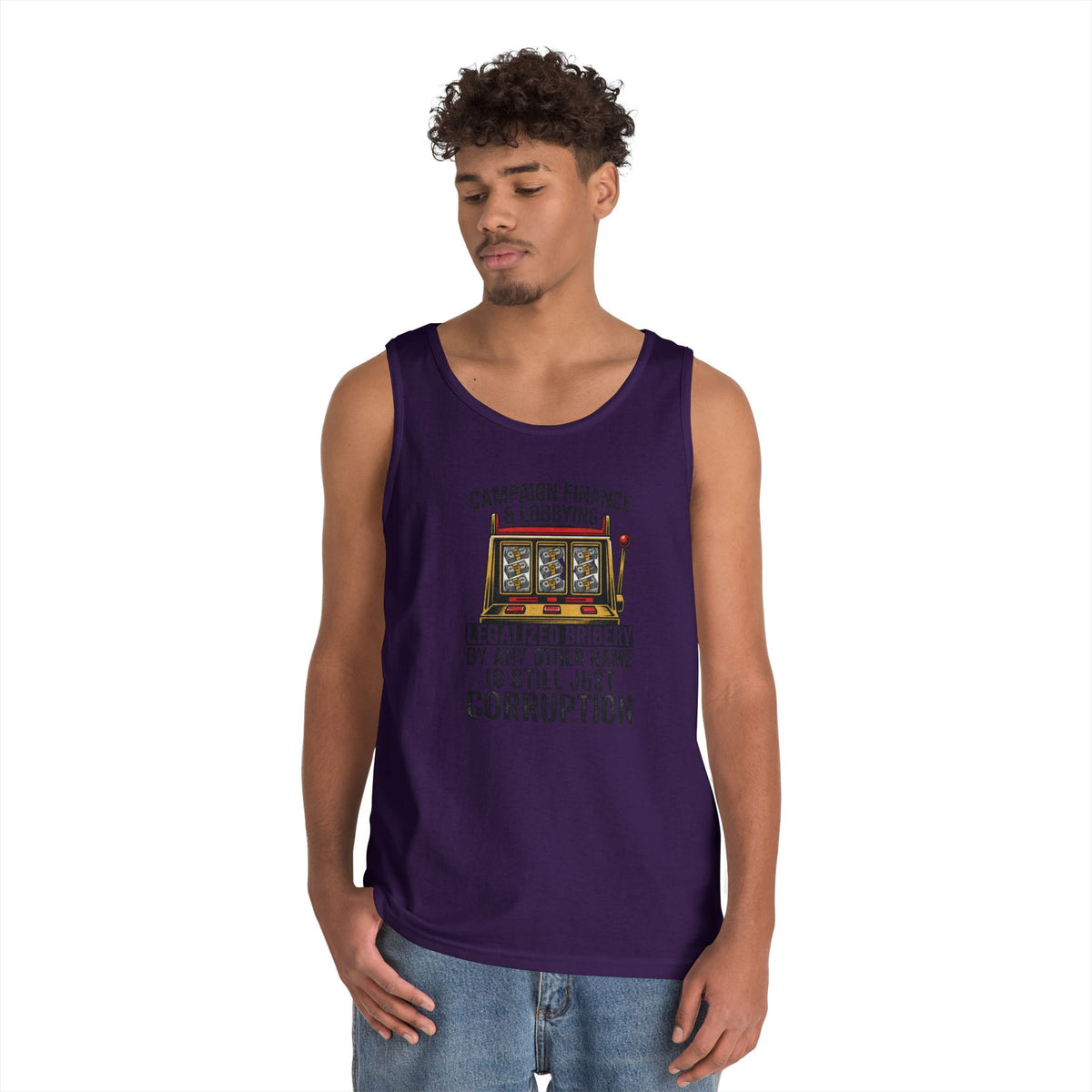 "Protest Series - Get Money Out Of Politics" Tank Top
