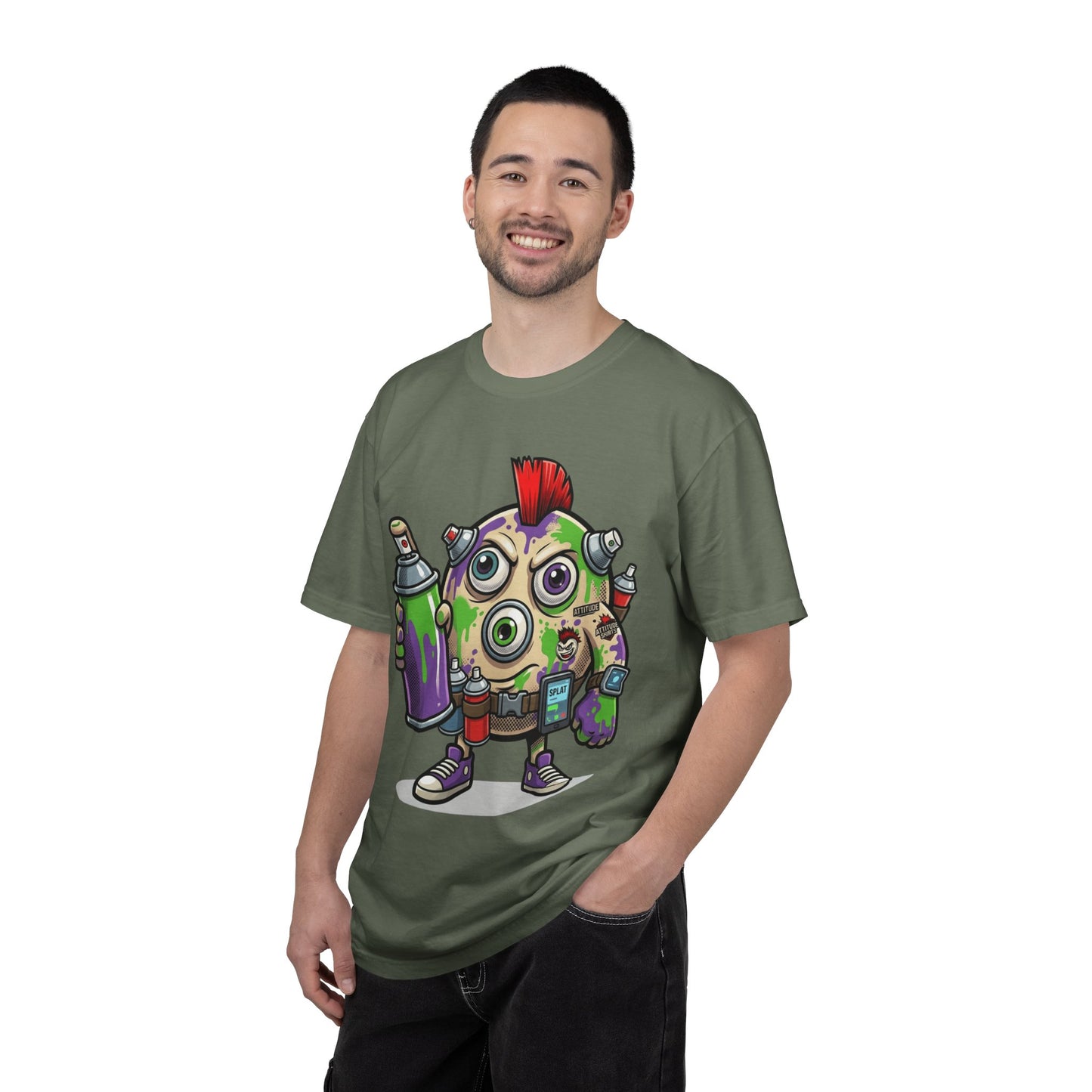 "Graffiti" Unisex Garment-Dyed Tee