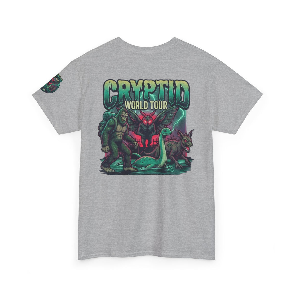 "Puzizia (Global-Cryptid Mashup) Cryptid World Tour" Premium Graphic Tee