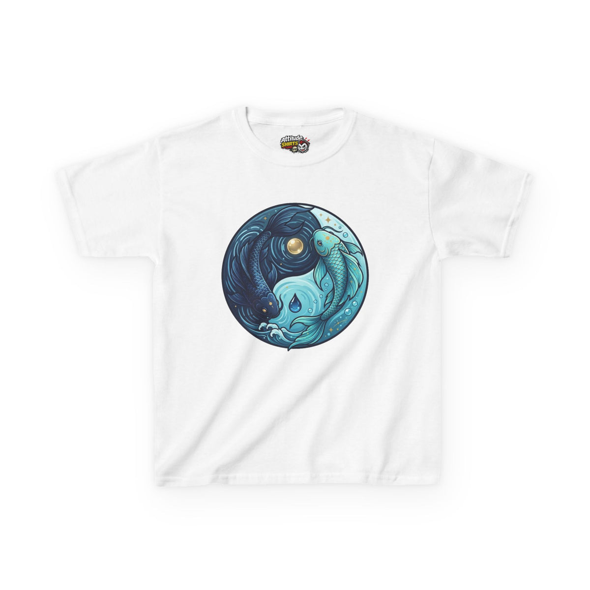 Yin Yang Pisces Kids Tee