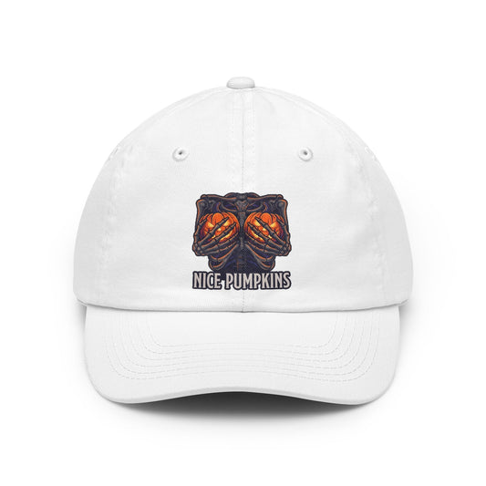 Color: White | Nice Pumpkins Dad Hat