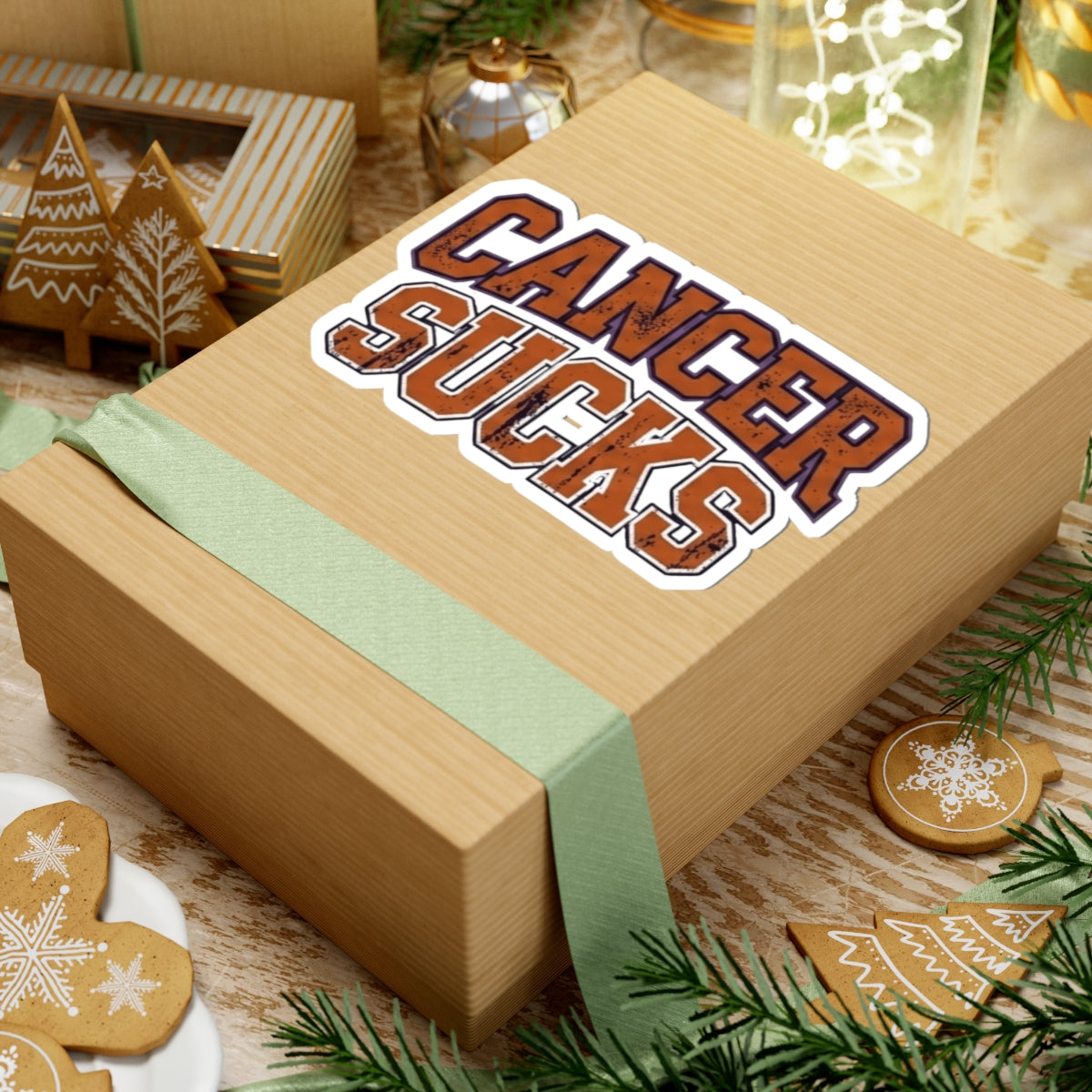 "Cancer Sucks" Sticker — Main
