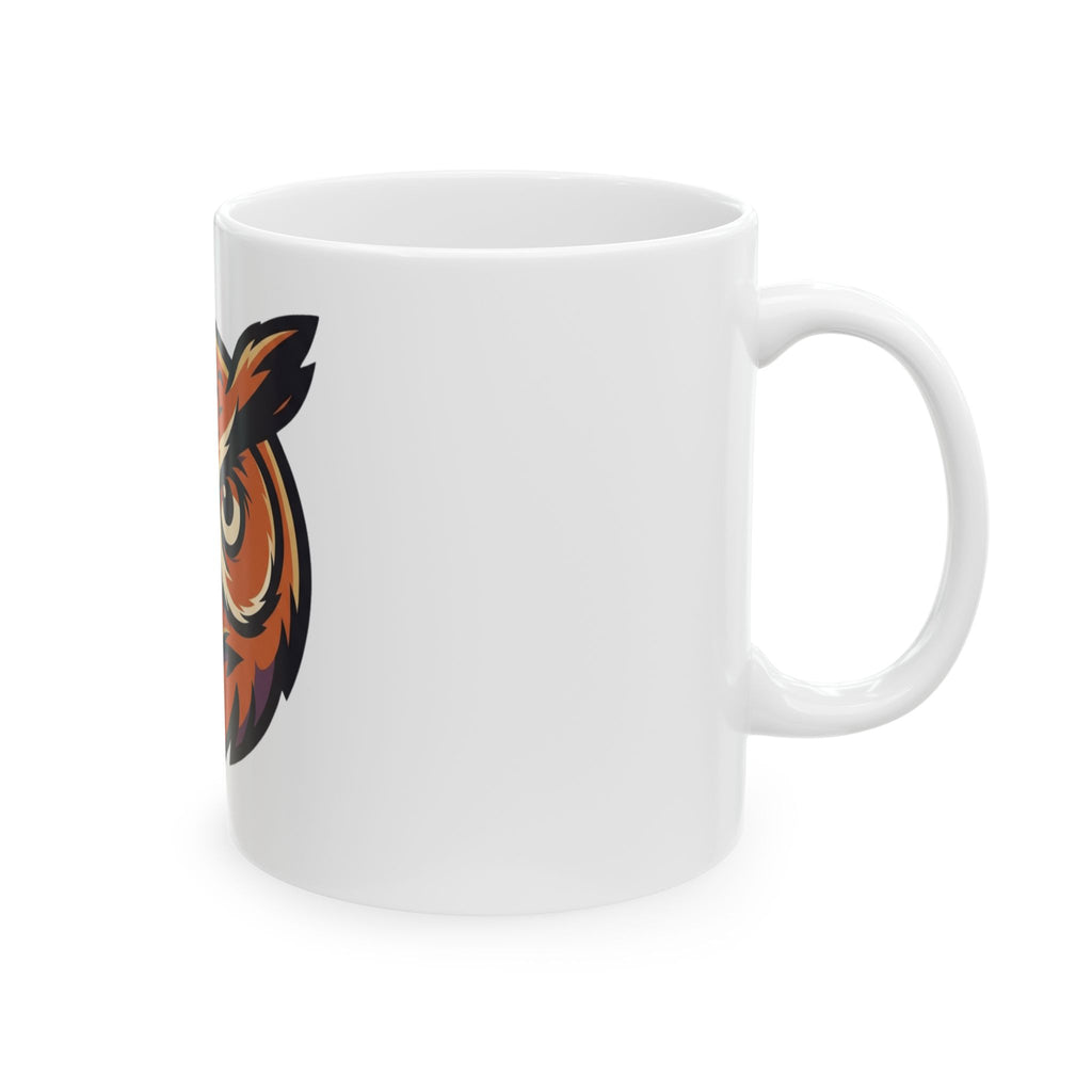 "October Legend" White Ceramic Mug — Graphic