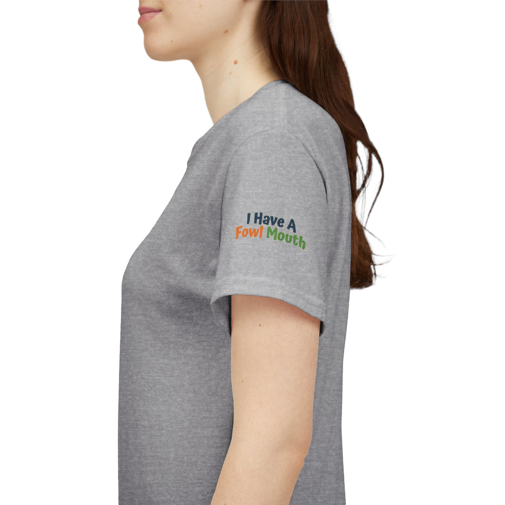 "Fowl Mouth" Premium Graphic Tee