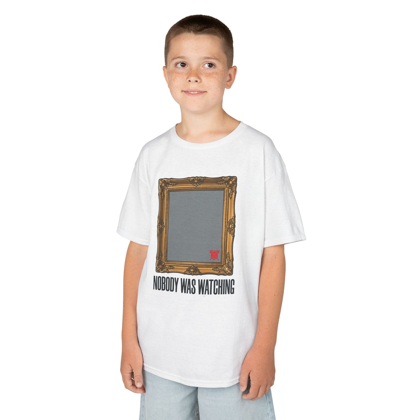 "Nobody Was Watching" Kids Tee