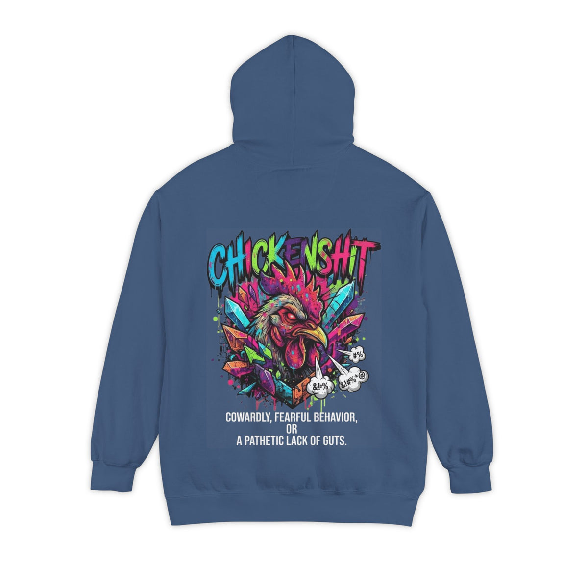 Color: True Navy | Chickenshit Garment-Dyed Hoodie