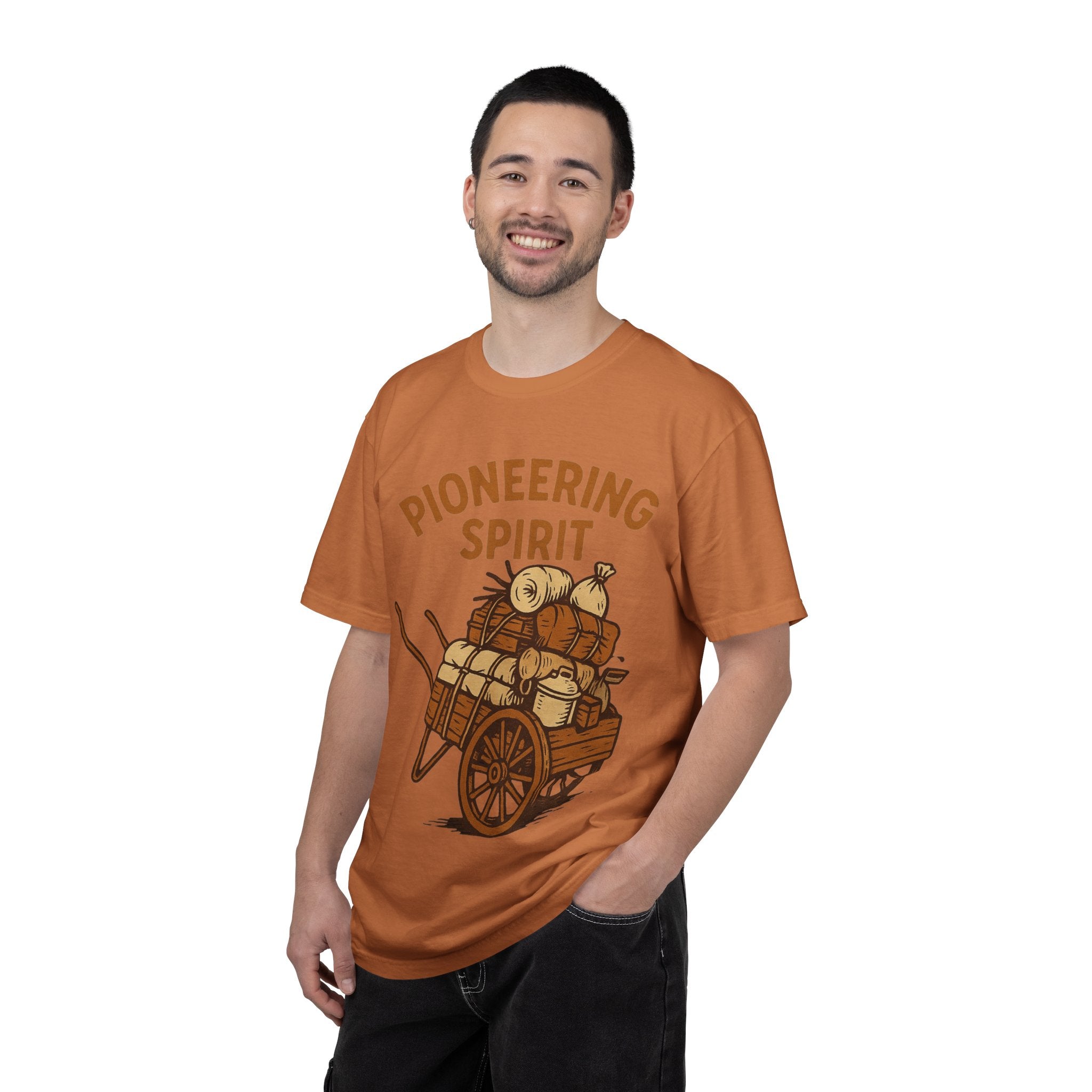 "Pioneering Spirit" Unisex Garment-Dyed T-shirt