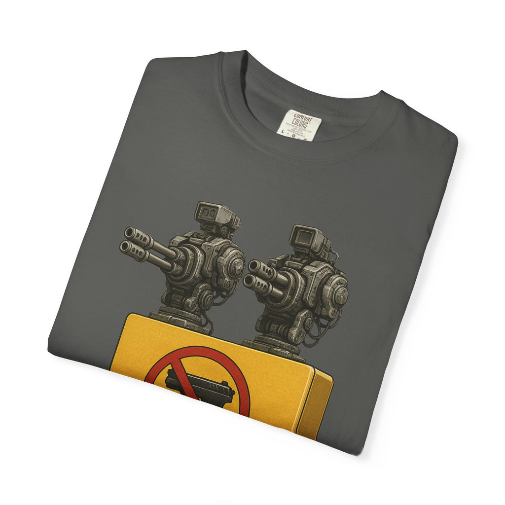 "Gun Free Zone: Unisex Garment-Dyed T-shirt