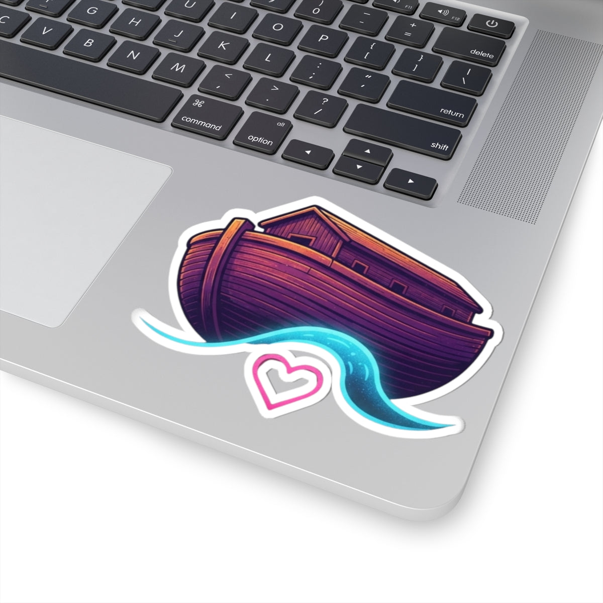 "Good Book Series Soak it Like Noah's Flood" Sticker