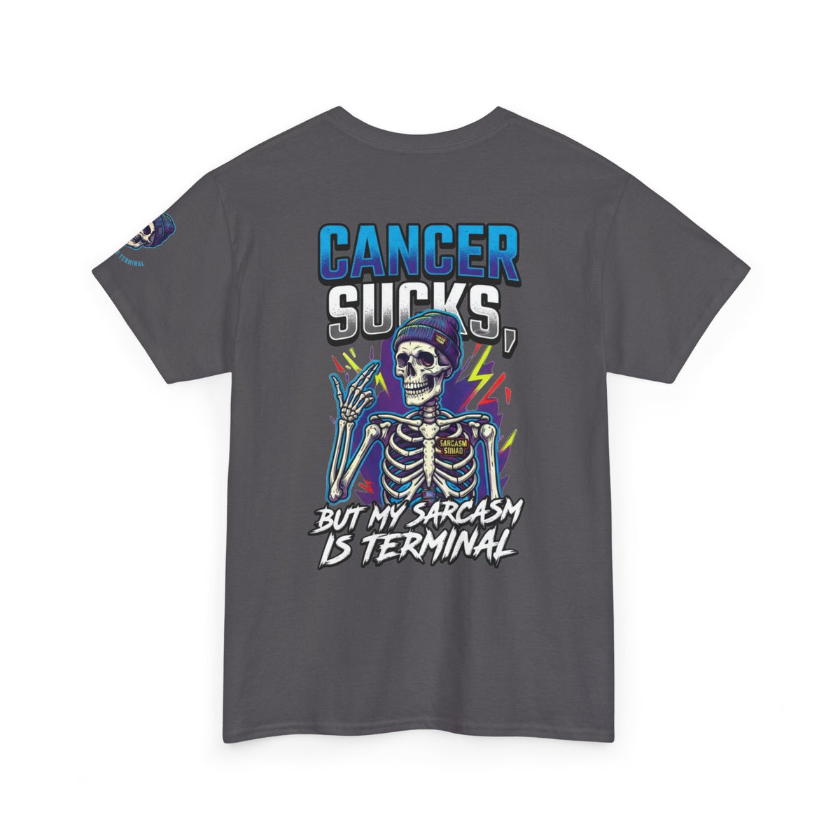 Cancer Sucks But My Sarcasm Is Terminal Premium Graphic Tee