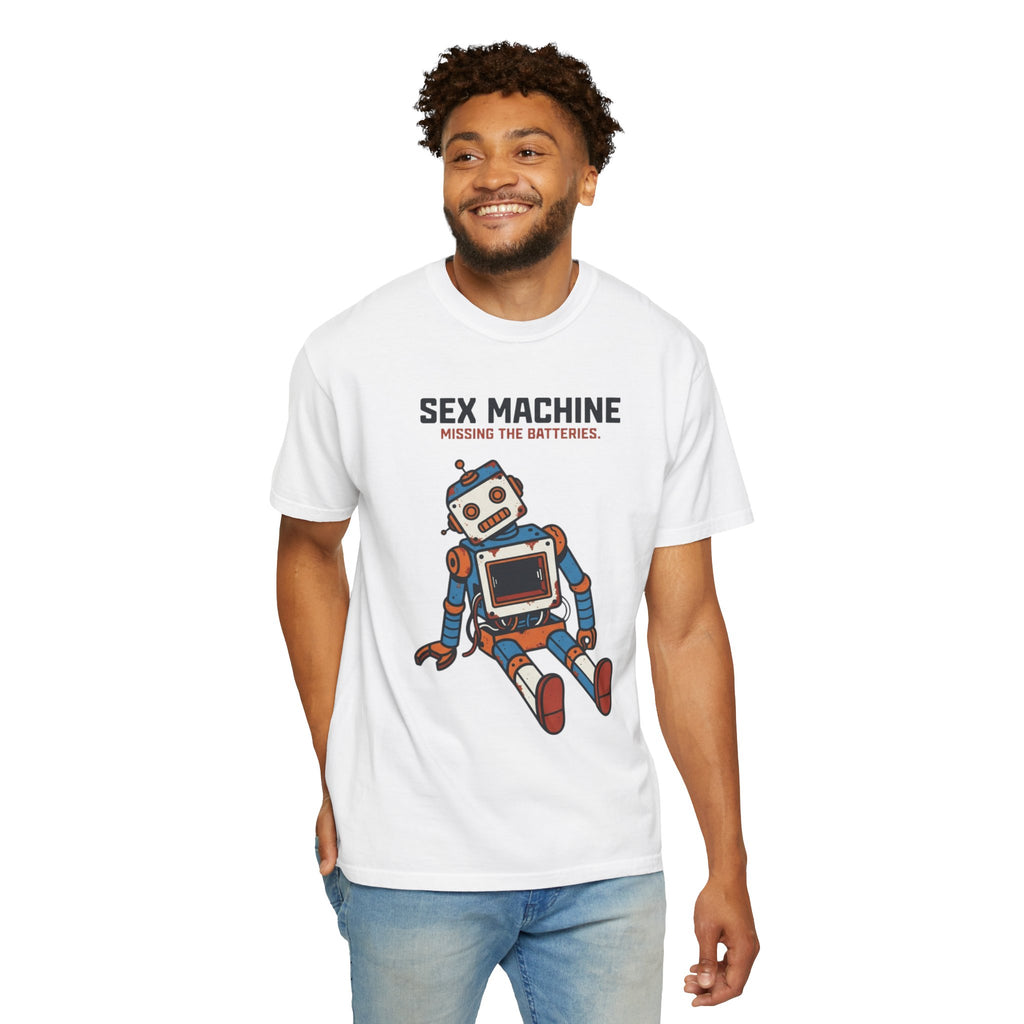 "Sex Machine" Unisex Garment-Dyed Tee