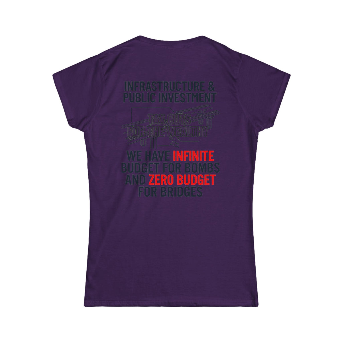 "Protest Series - Fix The Roads" Women's Tee