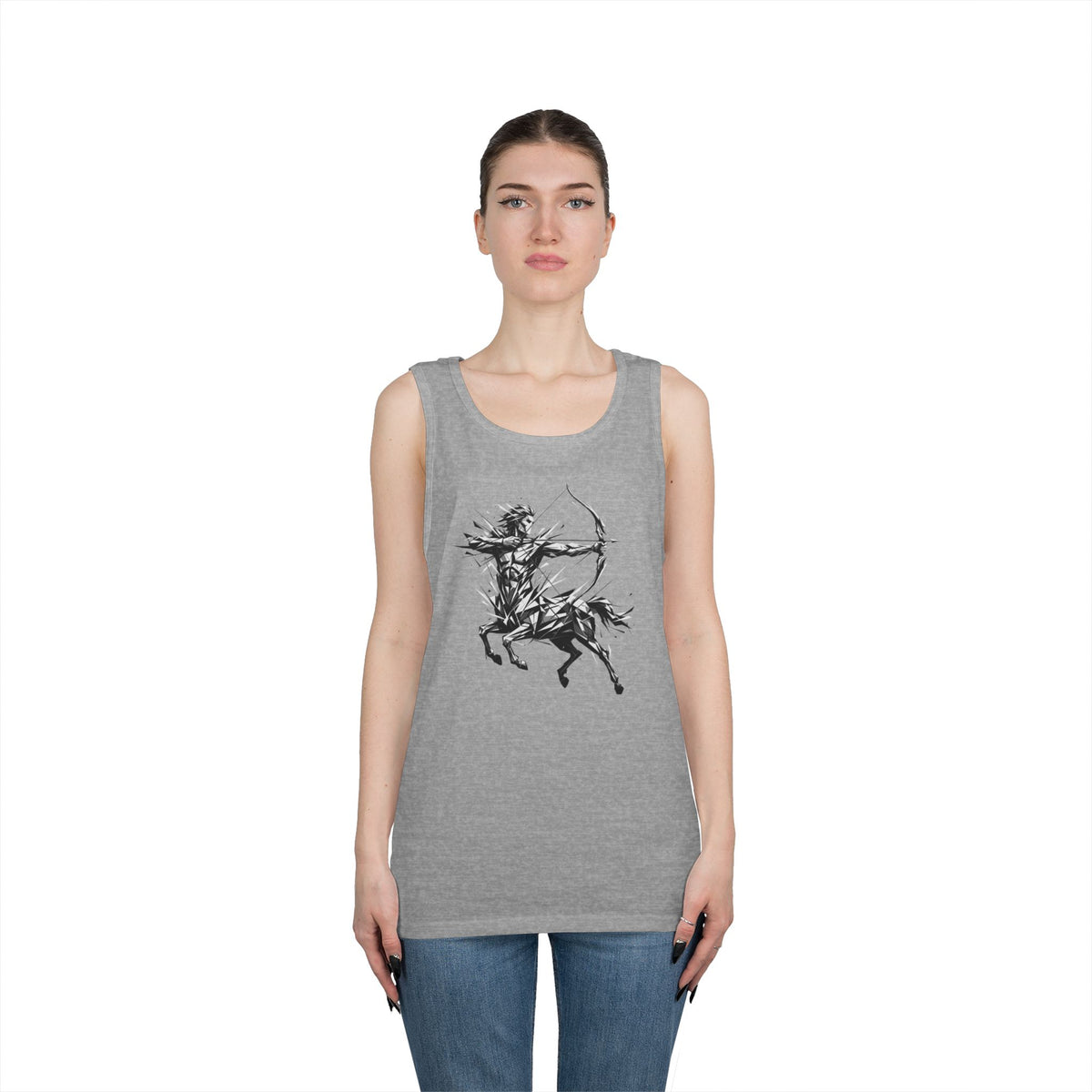"Sagittarius The Archer Centaur" Tank Top