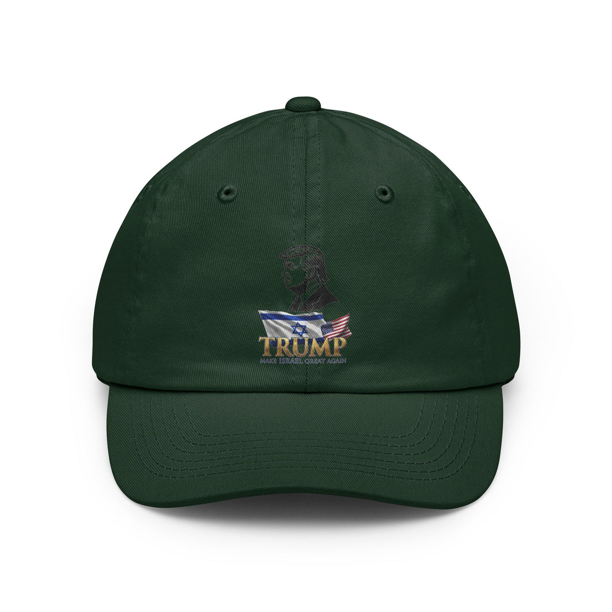 Color: Forest Green | Make Israel Great Again Dad Hat