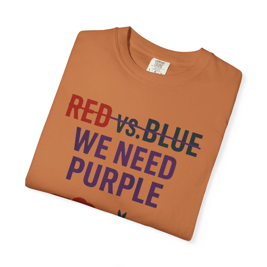 "he Lesser Evil Election" Unisex Garment-Dyed T-shirt