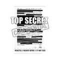 Classified Information Enthusiast | Kiss-Cut Sticker — AttitudeShirts