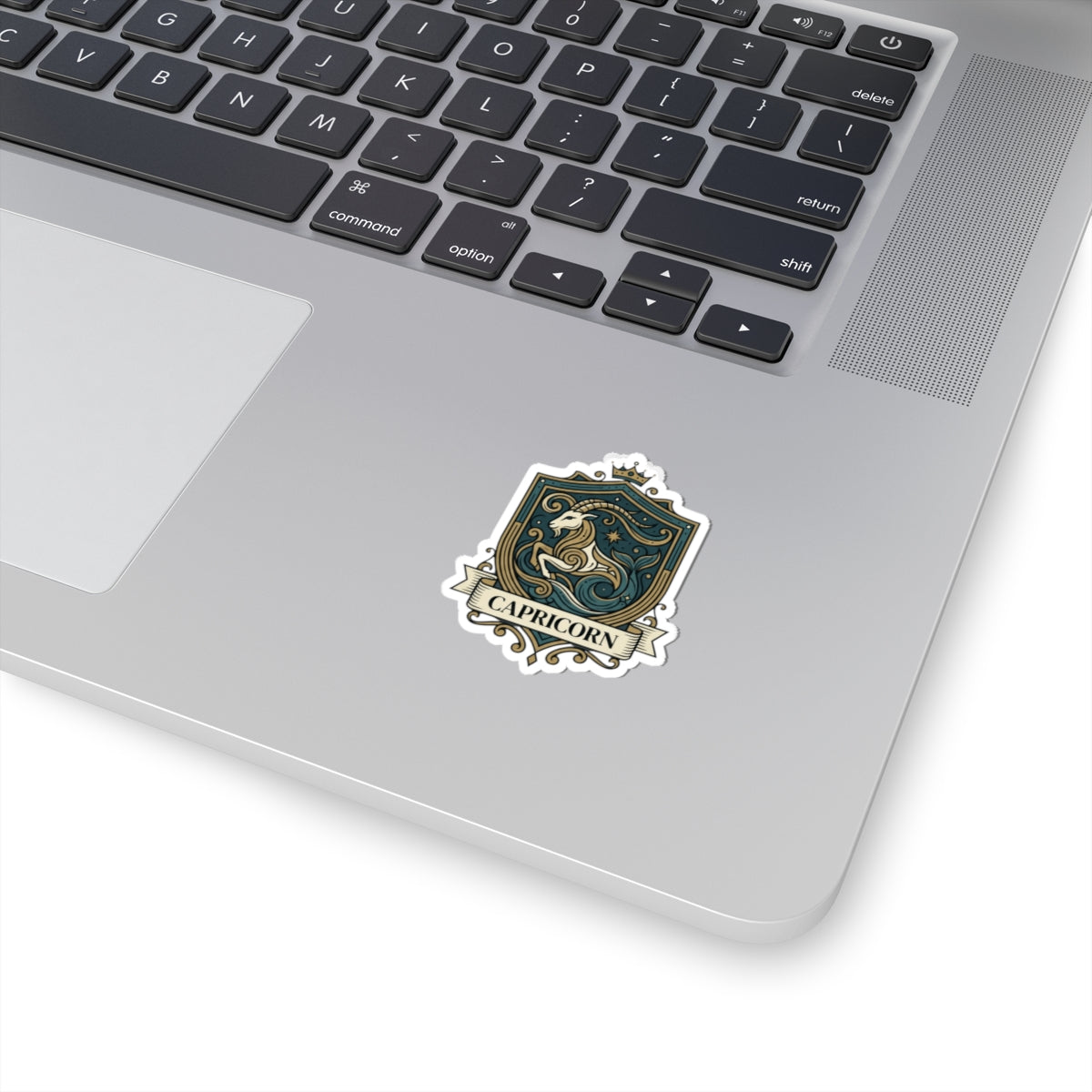 "Capricorn- The Sea-Goat Crest" Sticker — Main