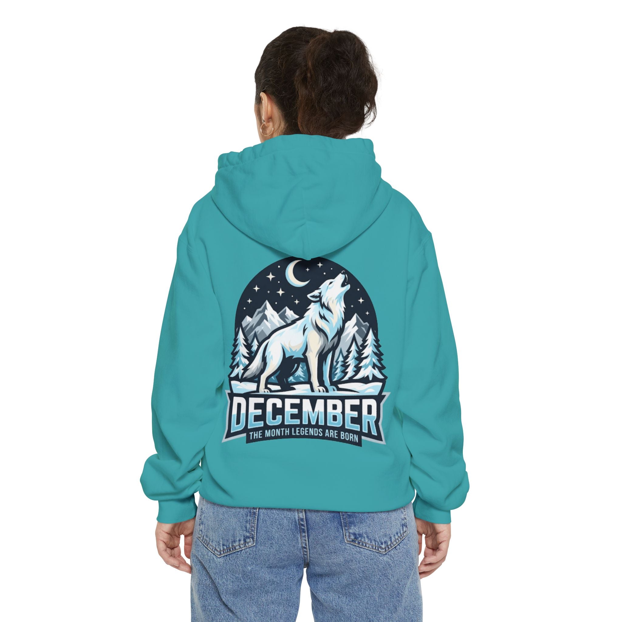 "December Legend" Garment-Dyed Hoodie