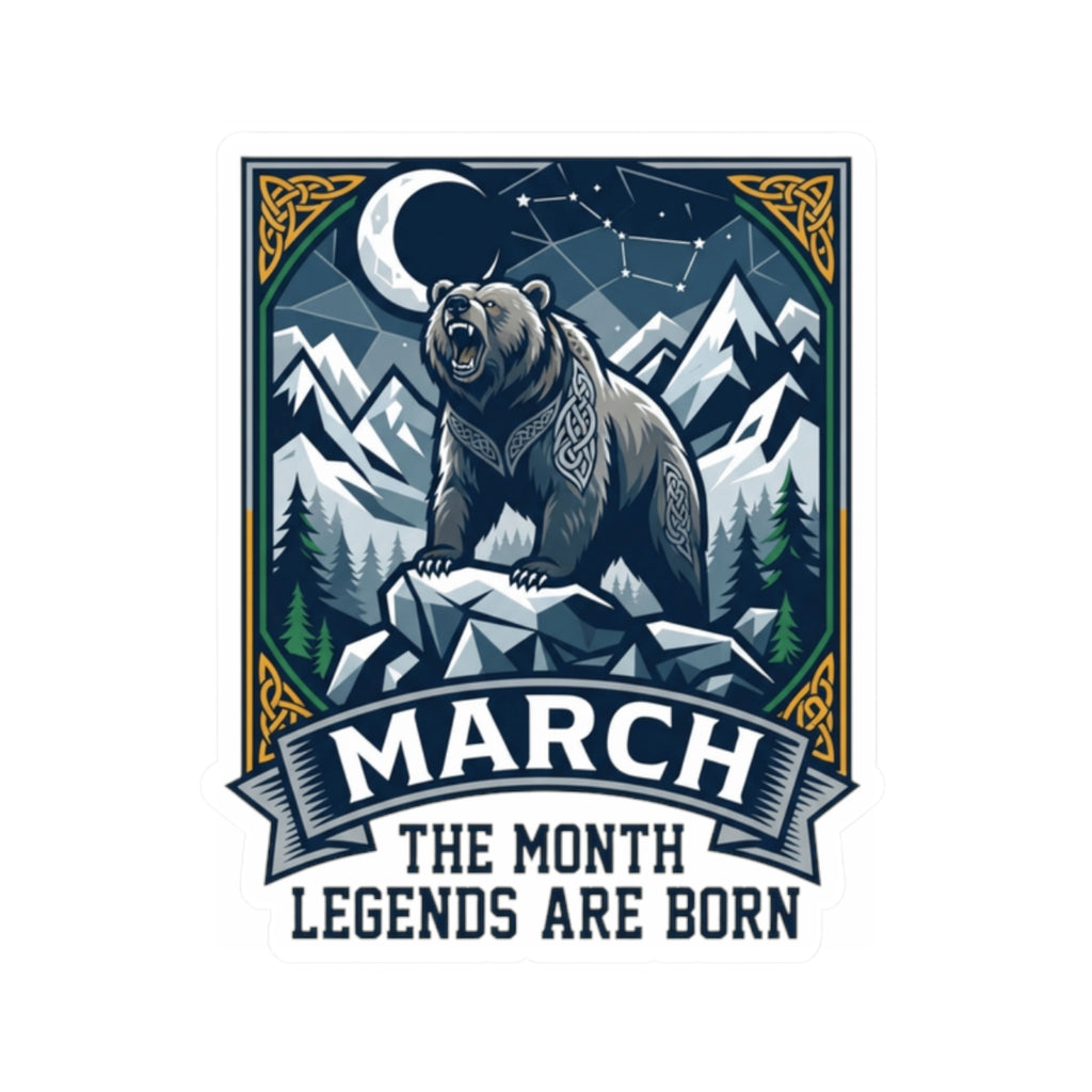 "March Legend" Sticker