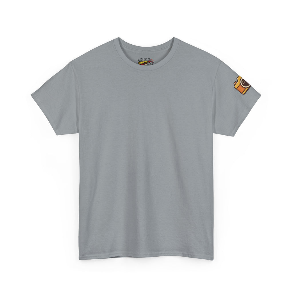 "Eyes Closed As Usual" Premium Graphic Tee