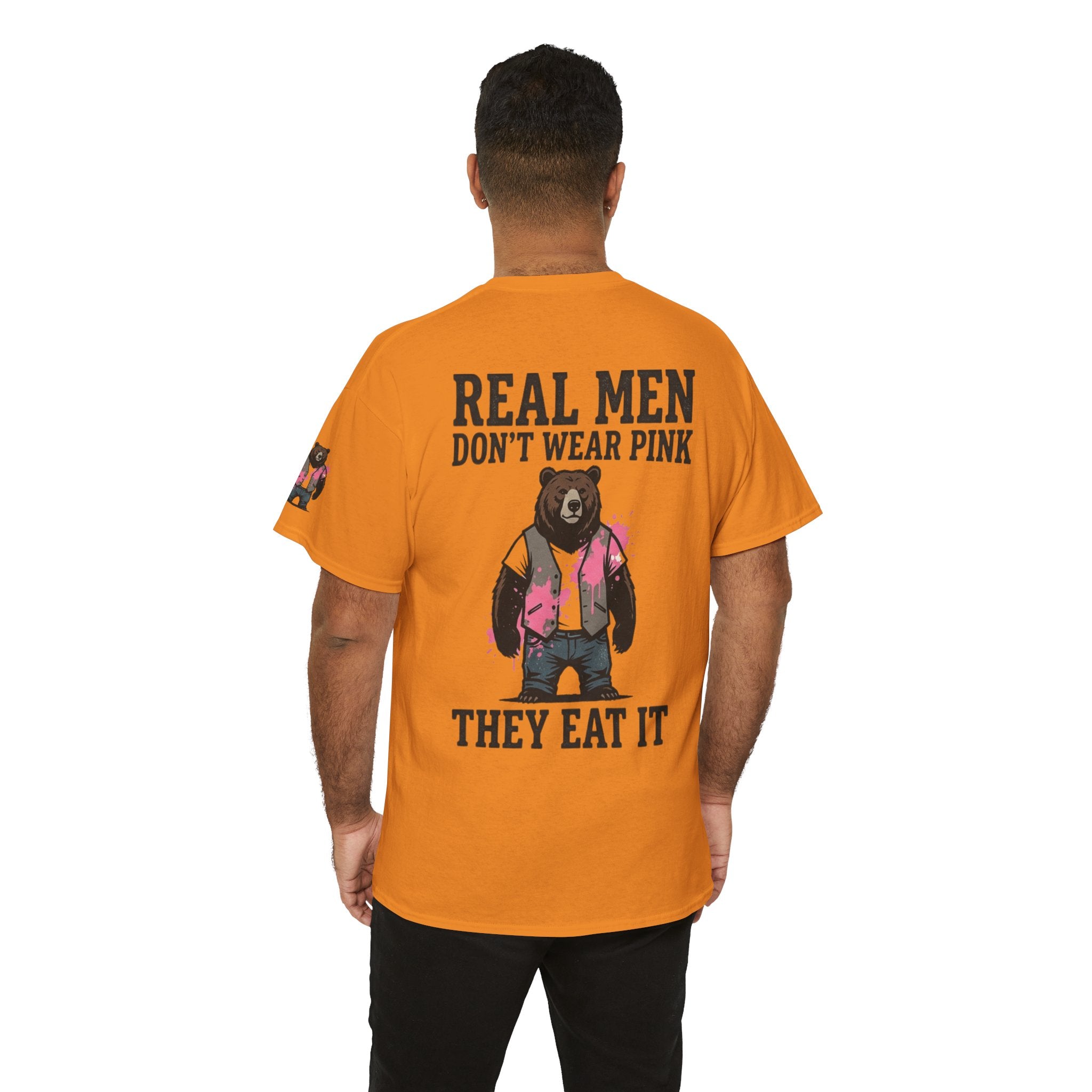 "Real Men Eat Pink" Premium Graphic Tee