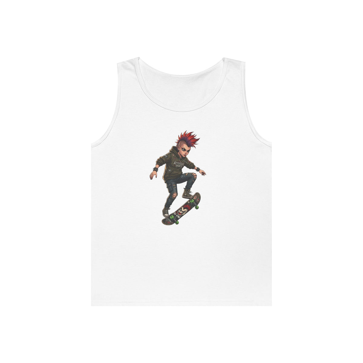 Color: White | Riot Tank Top