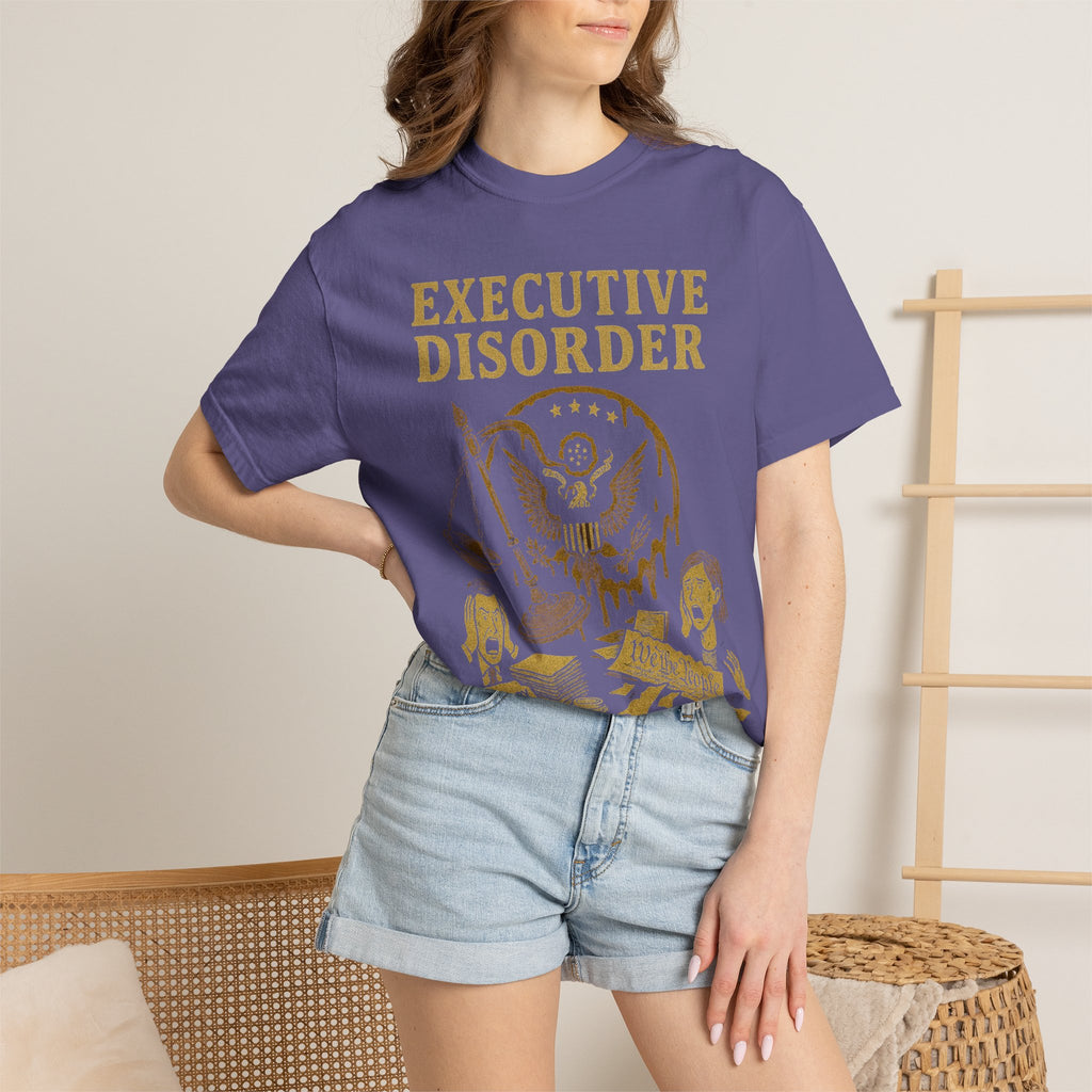 "Executive Disorder" Unisex Garment-Dyed T-shirt