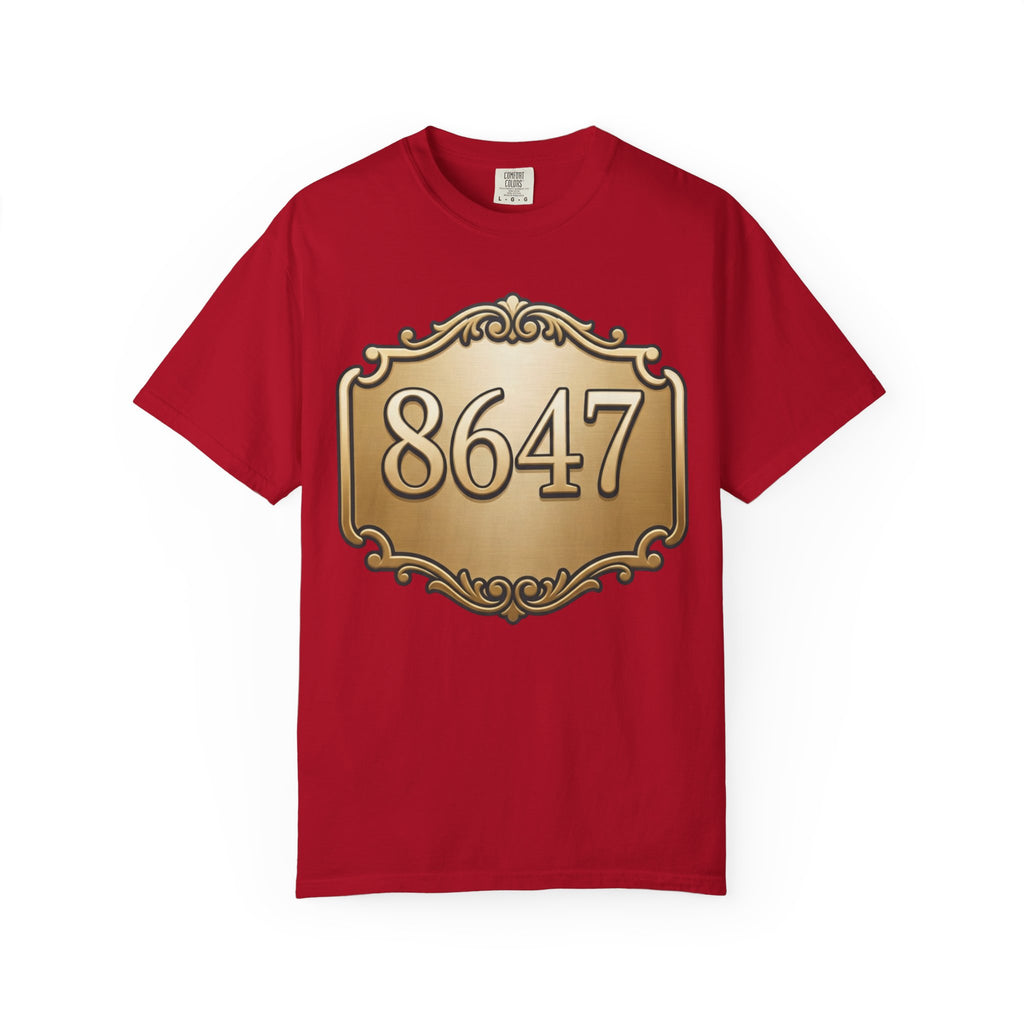 "8647" Unisex Garment-Dyed Tee