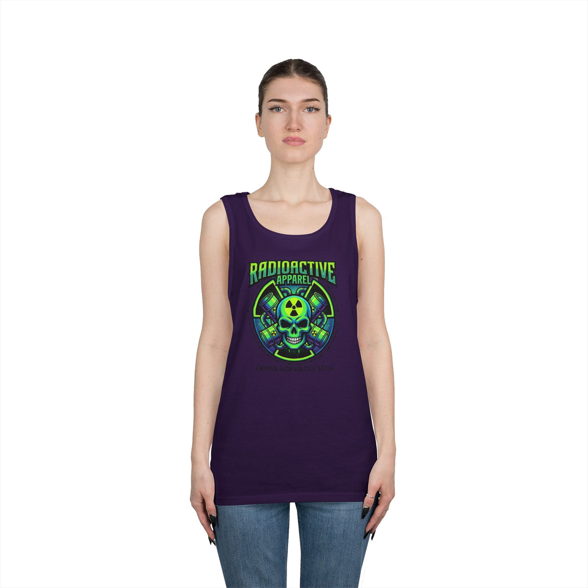 Color: Purple | Radioactive Apparel Tank Top