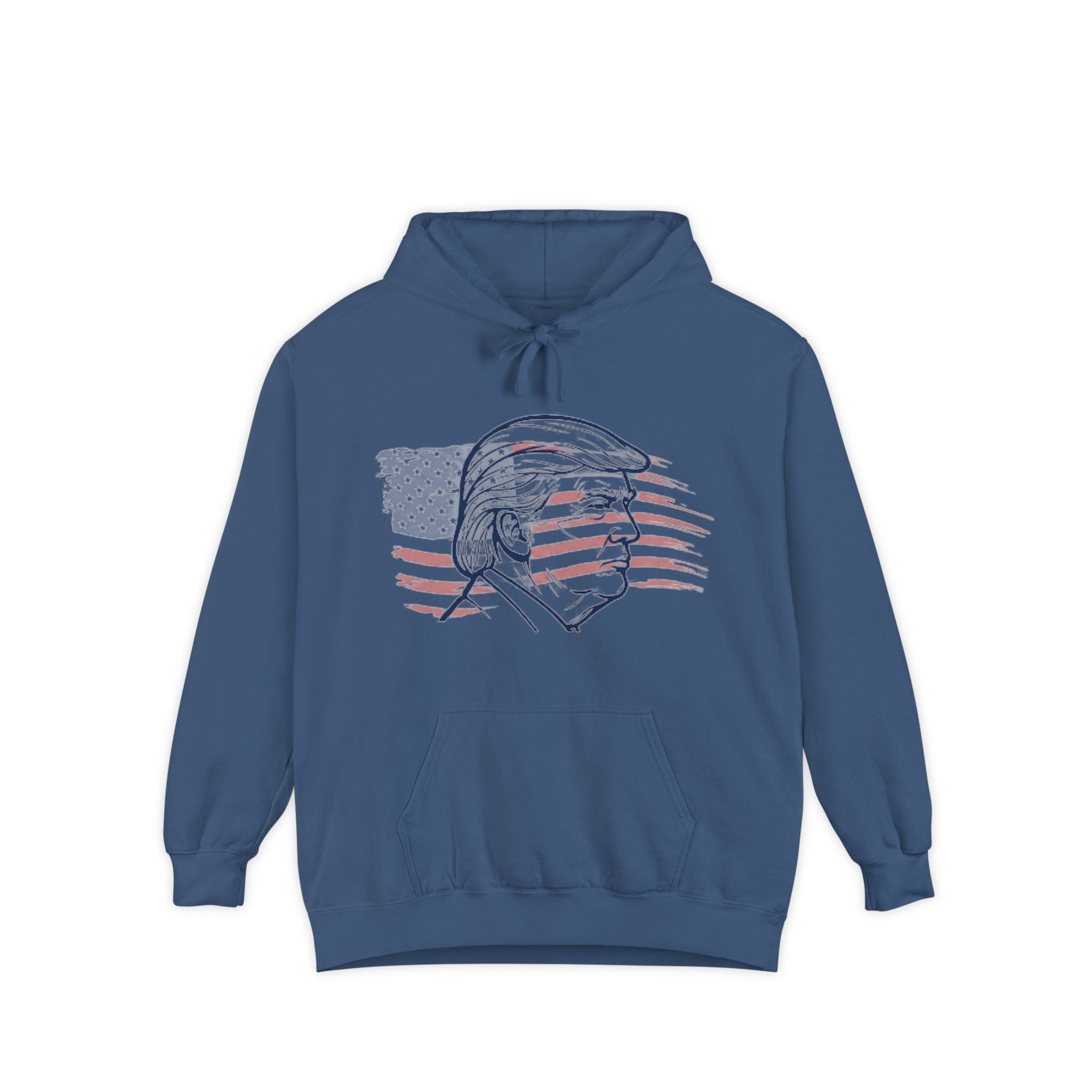 Make Flags Great Again | Garment-Dyed Hoodie — AttitudeShirts