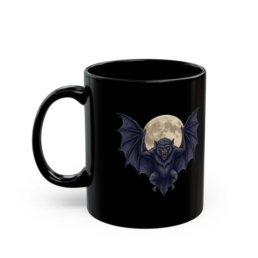 "Ahool (Javan Folklore)" Black Ceramic Mug