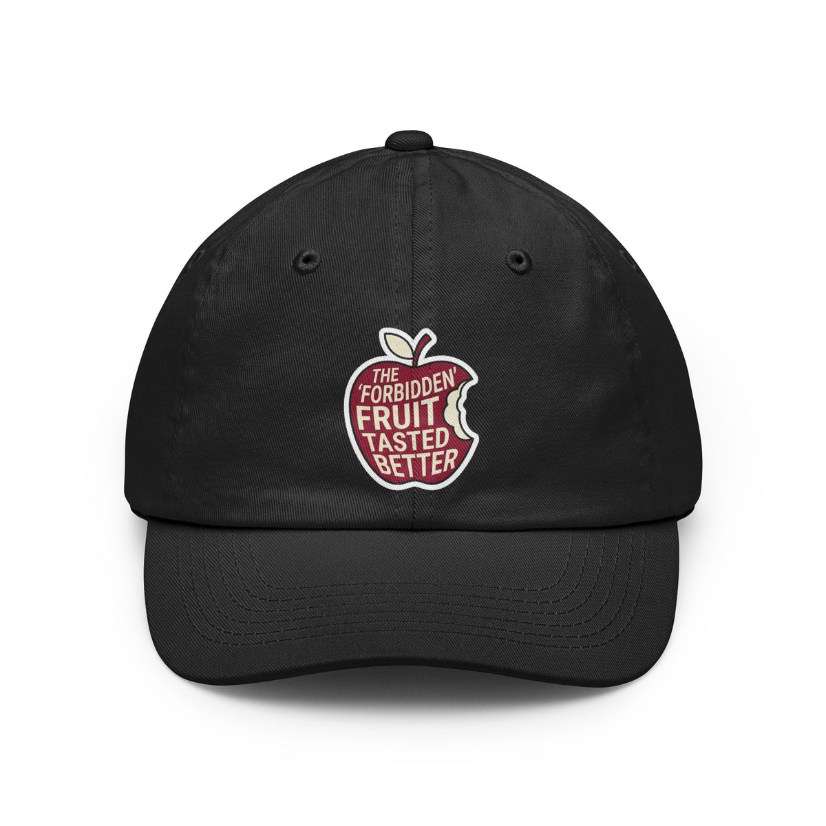 Color: Black | Good Book Series Forbidden Fruit Tasted Better Dad Hat