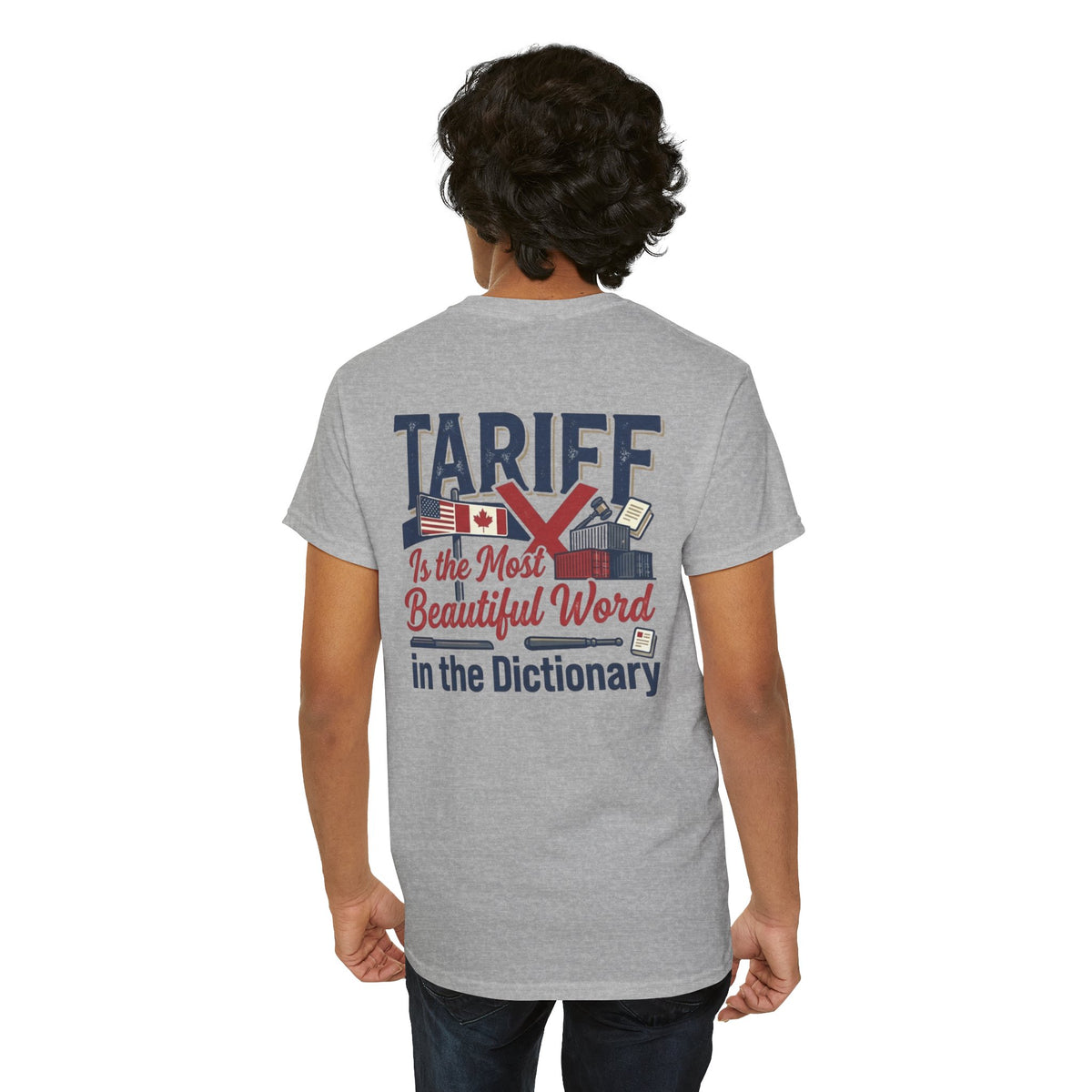 Color: Sport Grey | Tariff Is The Most Beautiful Word Premium Graphic Tee