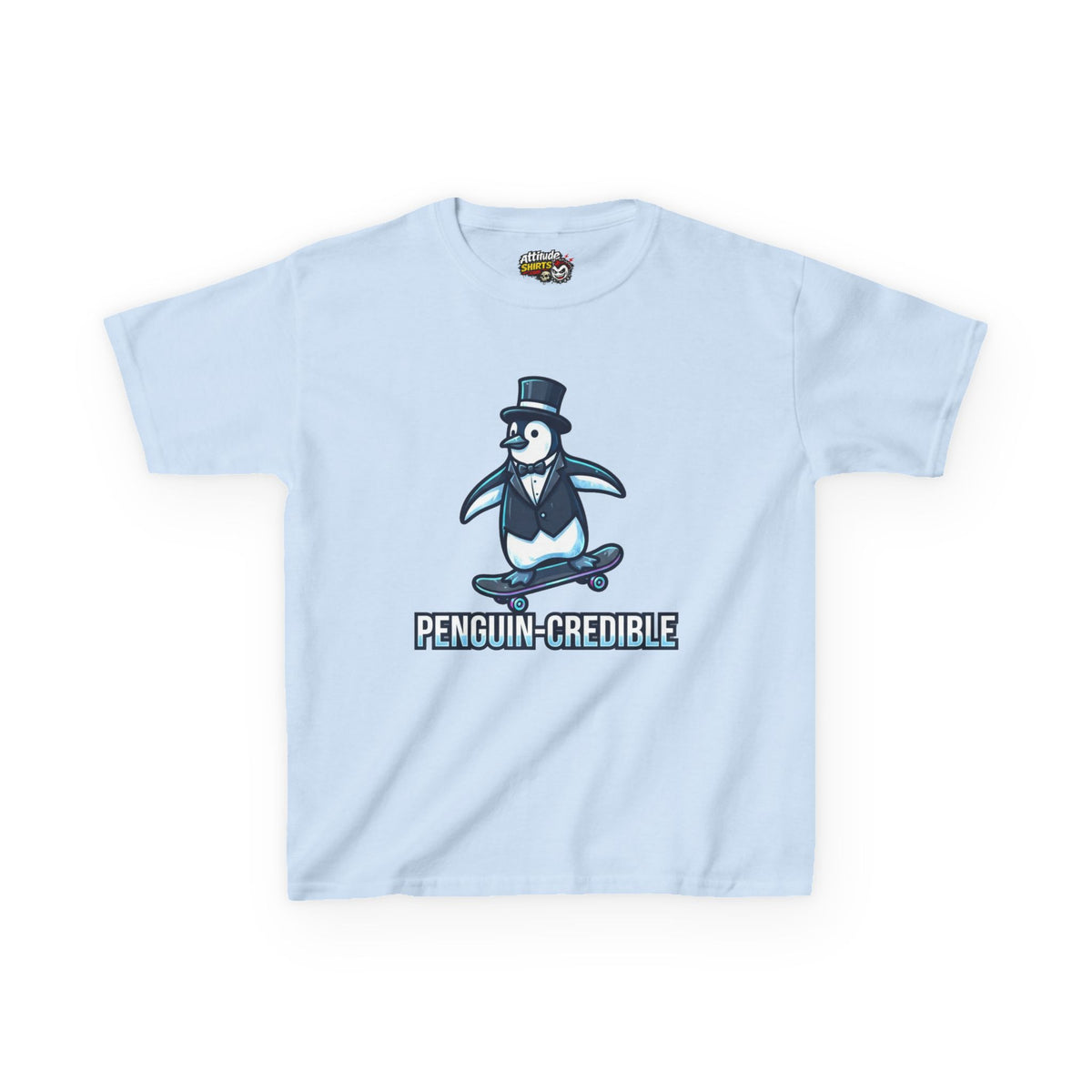 "Penguin Credible" Kids Tee