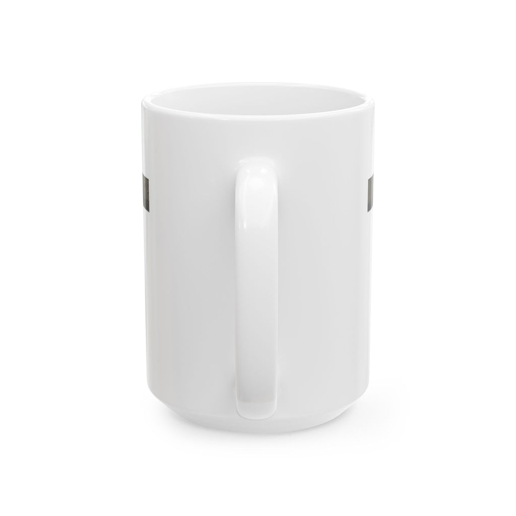 "Hold to the Rod" White Ceramic Mug — Graphic