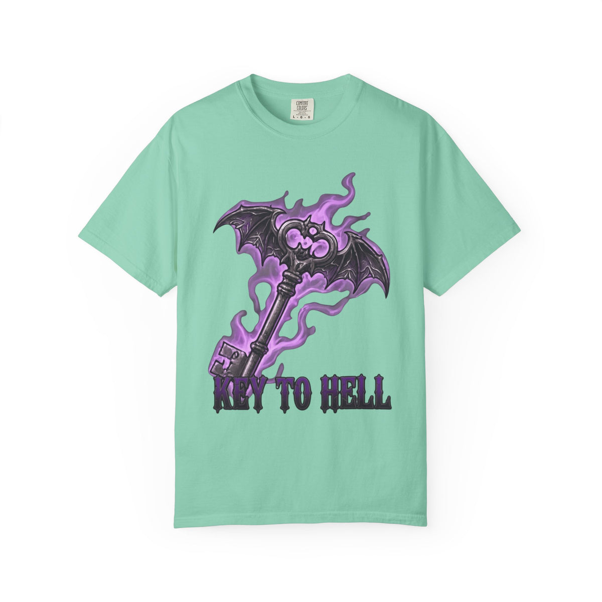 Color: Island Reef | Skeleton Key Unisex Garment-Dyed Tee