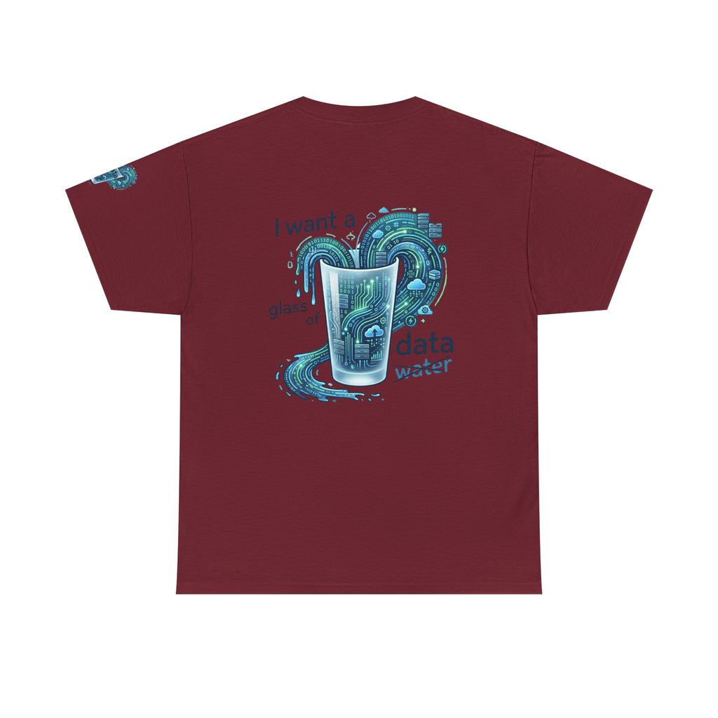 "Data Not Water" Premium Graphic Tee