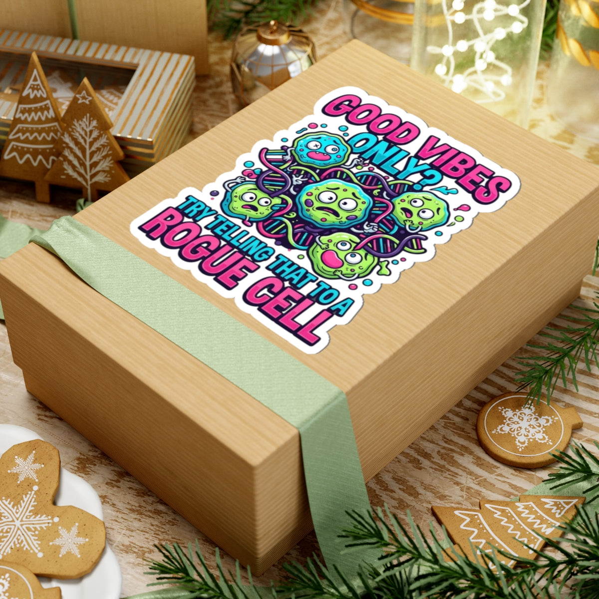"Good Vibes Only" Sticker — Main