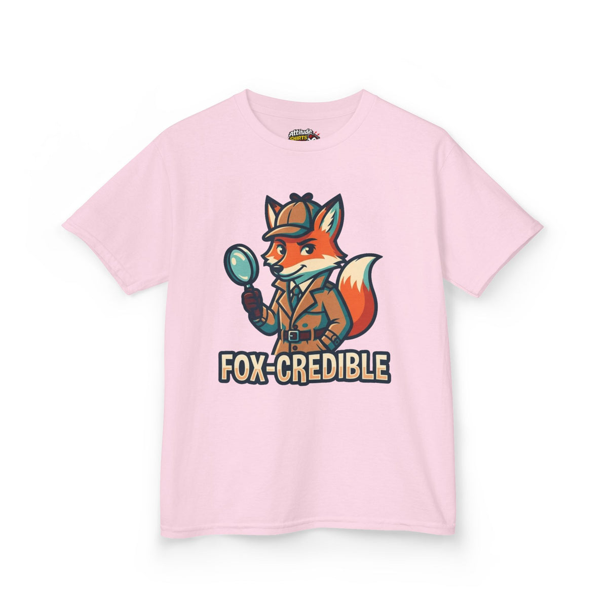 Color: Light Pink | Fox Credible Kids Tee