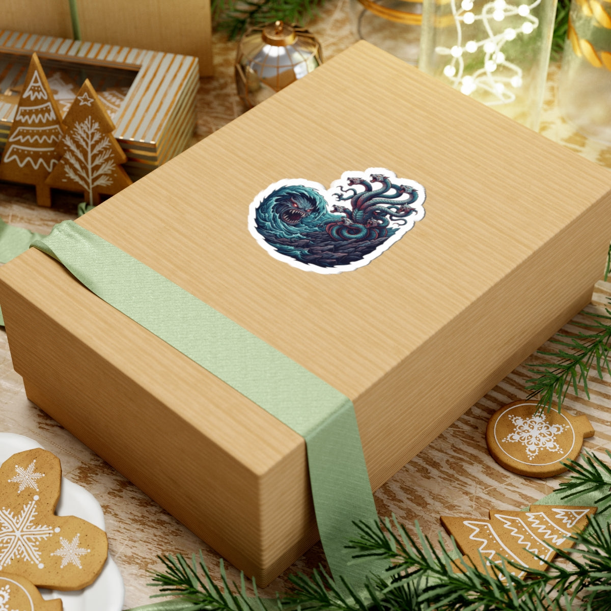 "Charybdis and Scylla (Greek Mythology)" Sticker — Main