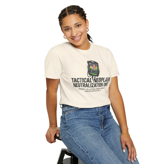 Battle Unit: Cancer Division | Garment-Dyed Tee — AttitudeShirts