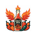 "Burns Coming Out" Sticker