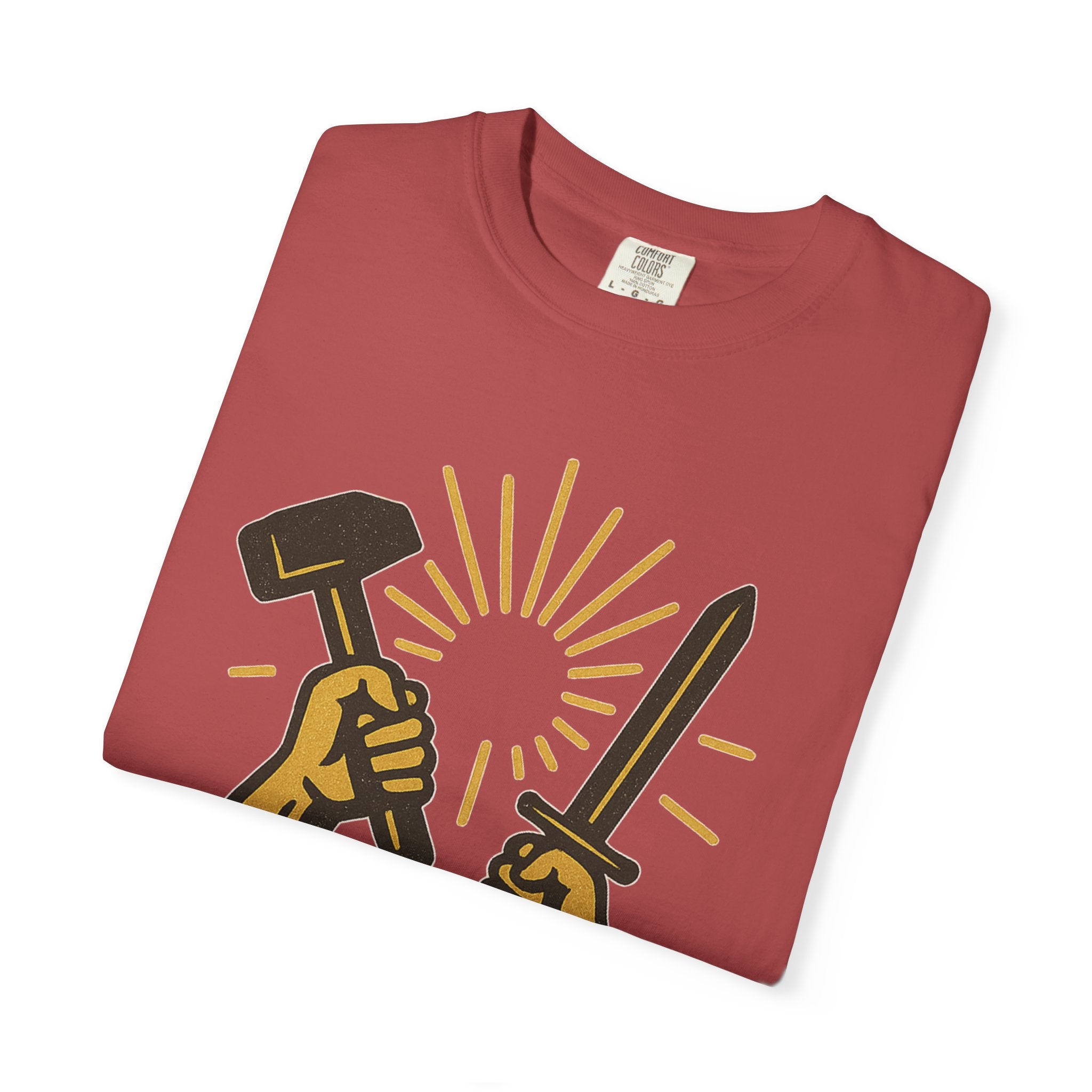 "Instruments in the Hands of God" Unisex Garment-Dyed T-shirt