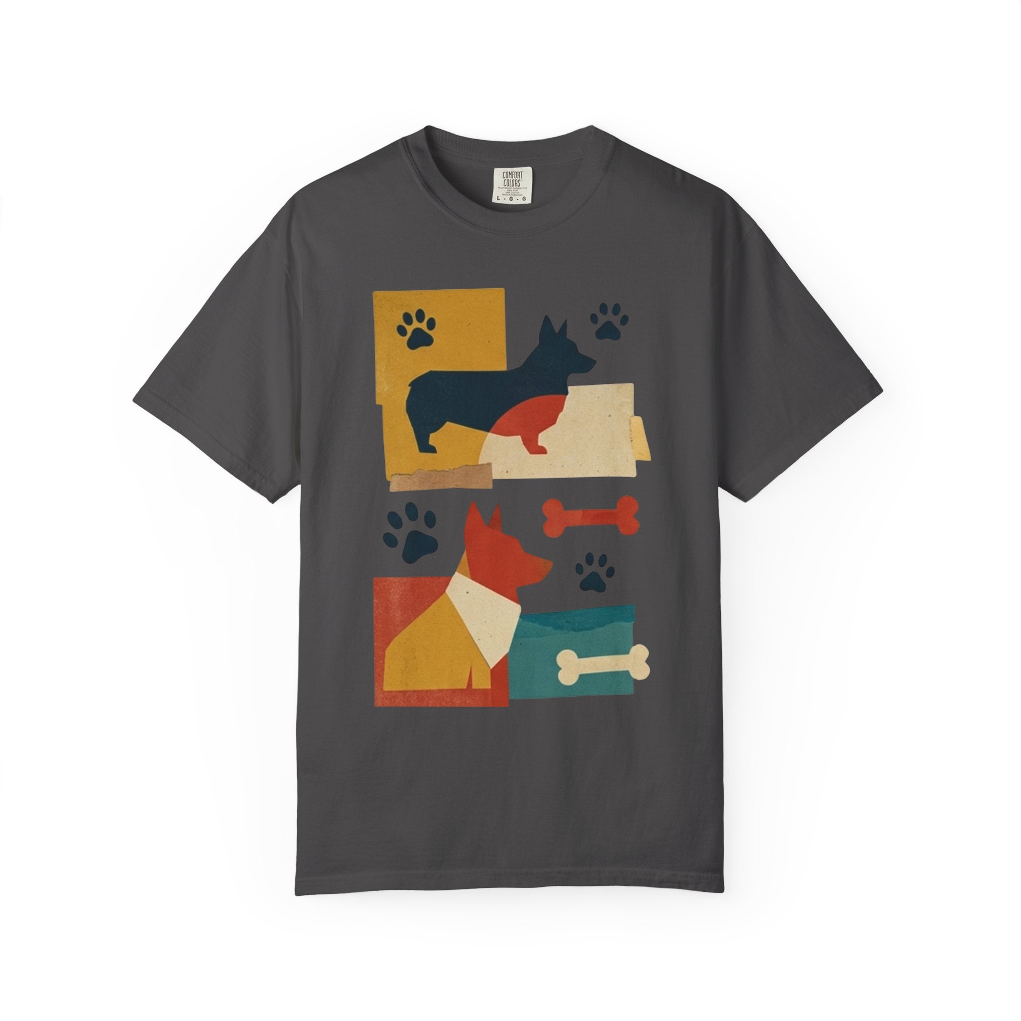 "Dogs and Bones" Unisex Garment-Dyed Tee