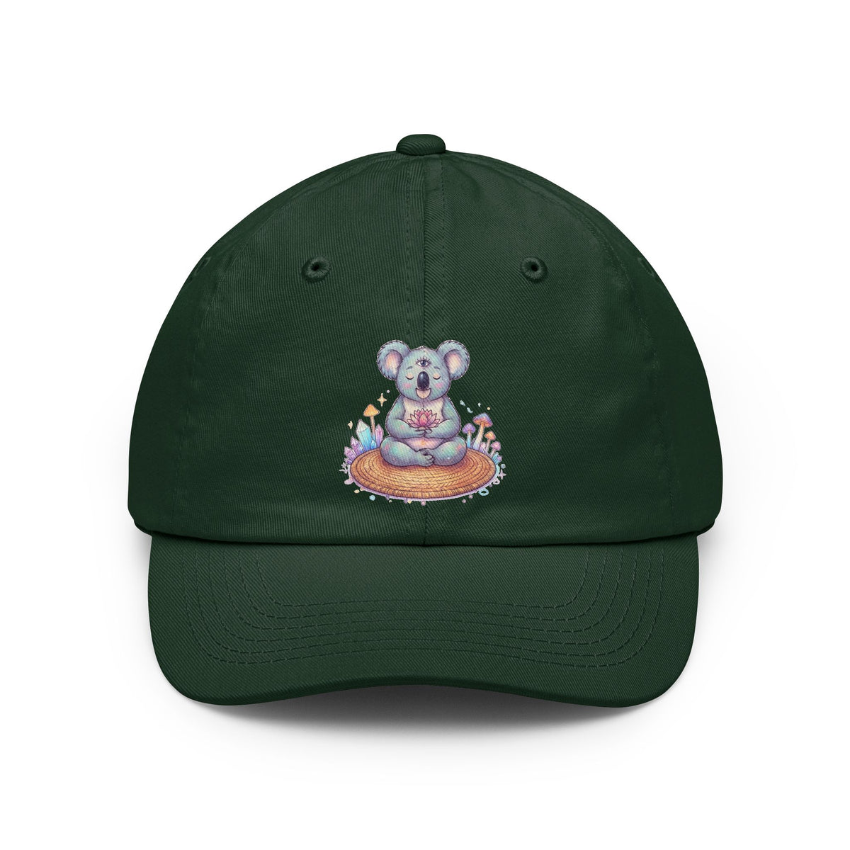 Color: Forest Green | Hippy Koala Dad Hat