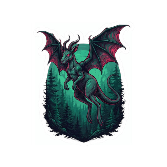"The Jersey Devil (New Jersey, USA)" Sticker — Main